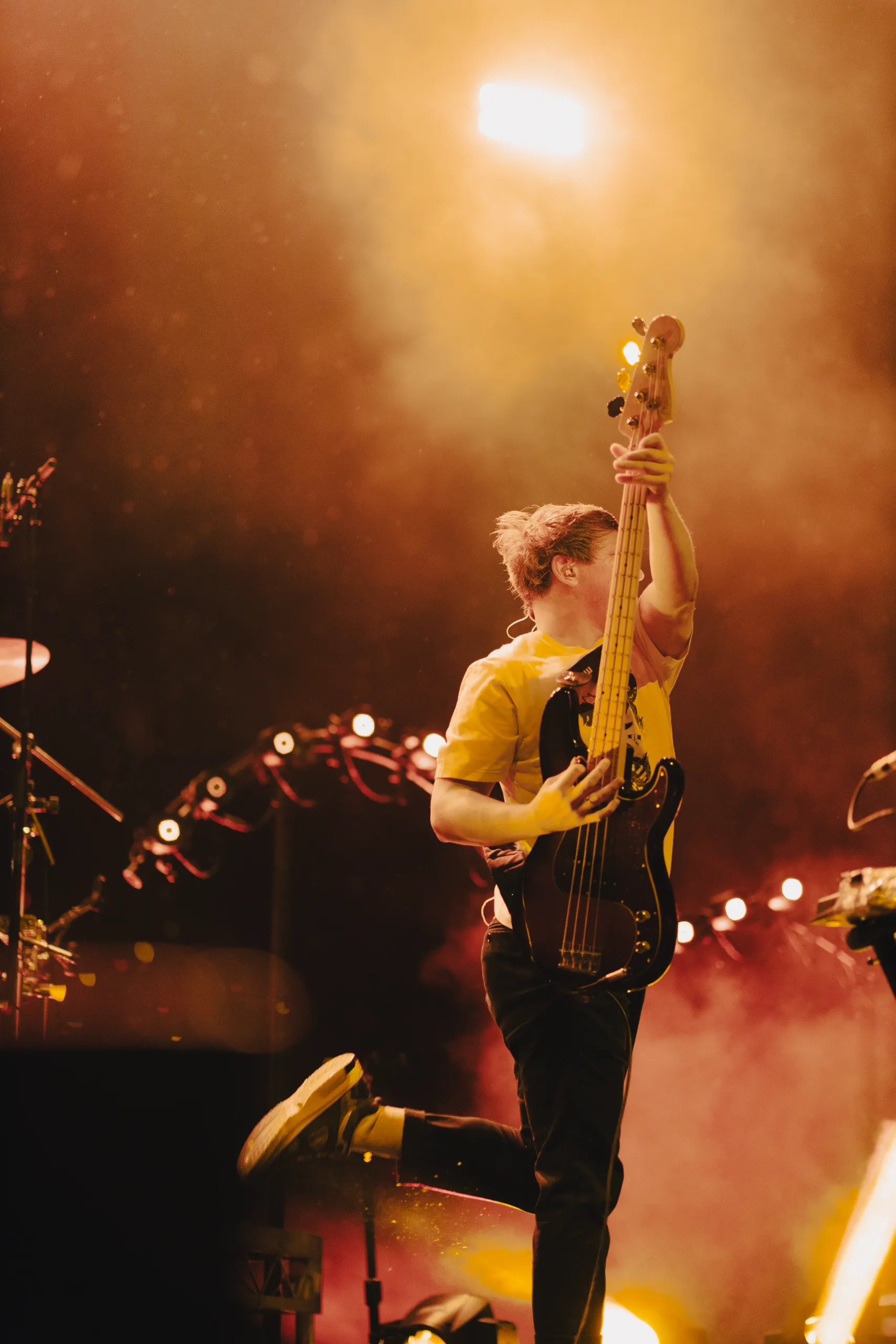 The Wombats performing at Summersalt at Fremantle Prison